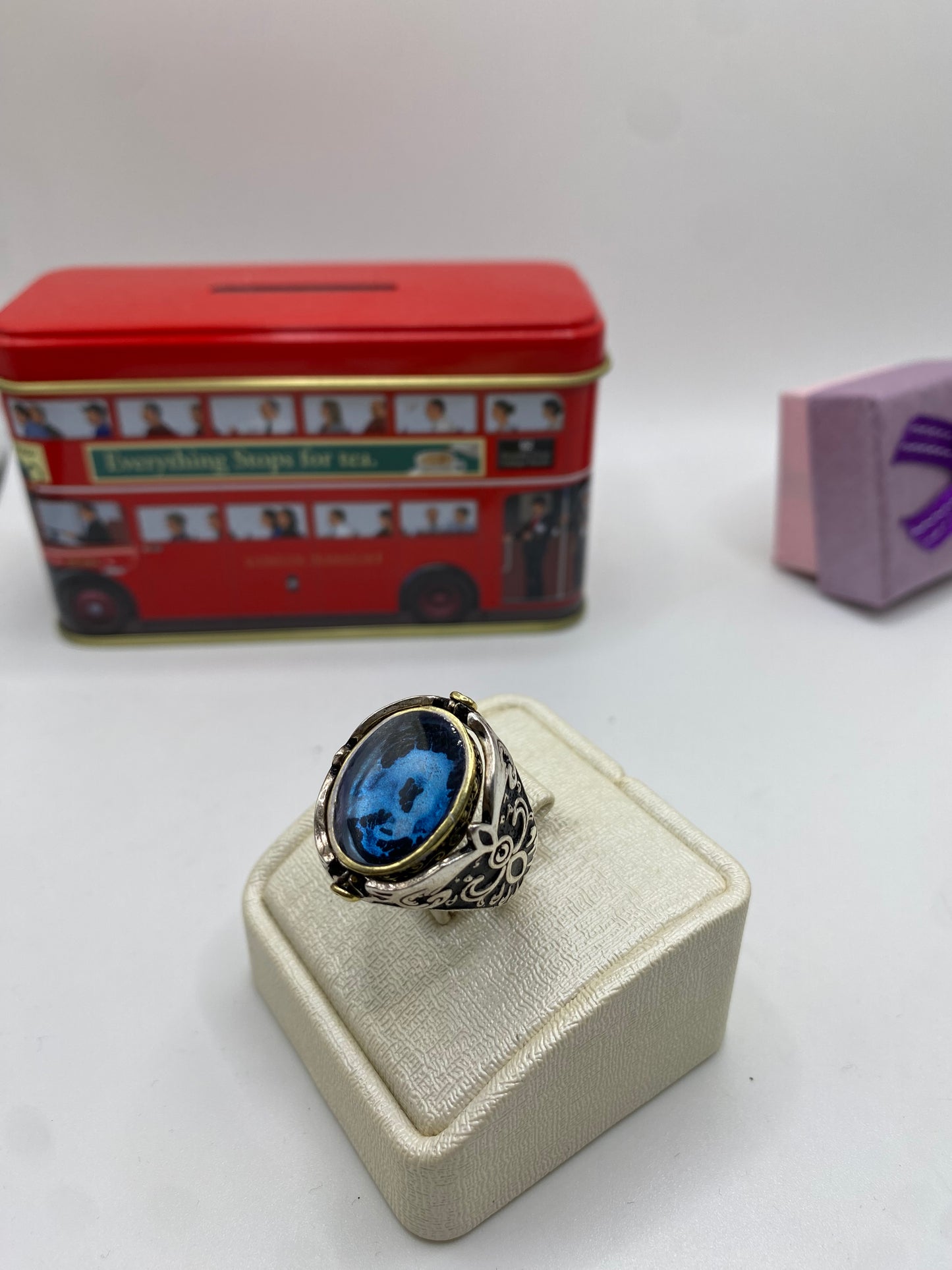 الخاتم الدوار (القدس/ازرق)