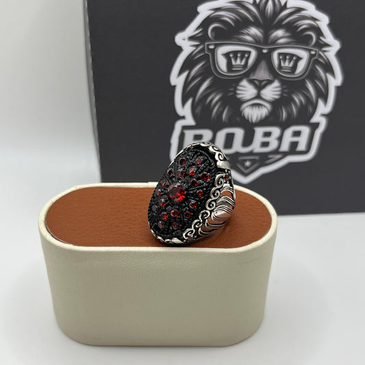 خاتم  الملوك  احمر