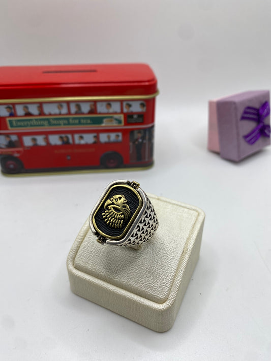 الخاتم الدوار(النسر/ازرق)